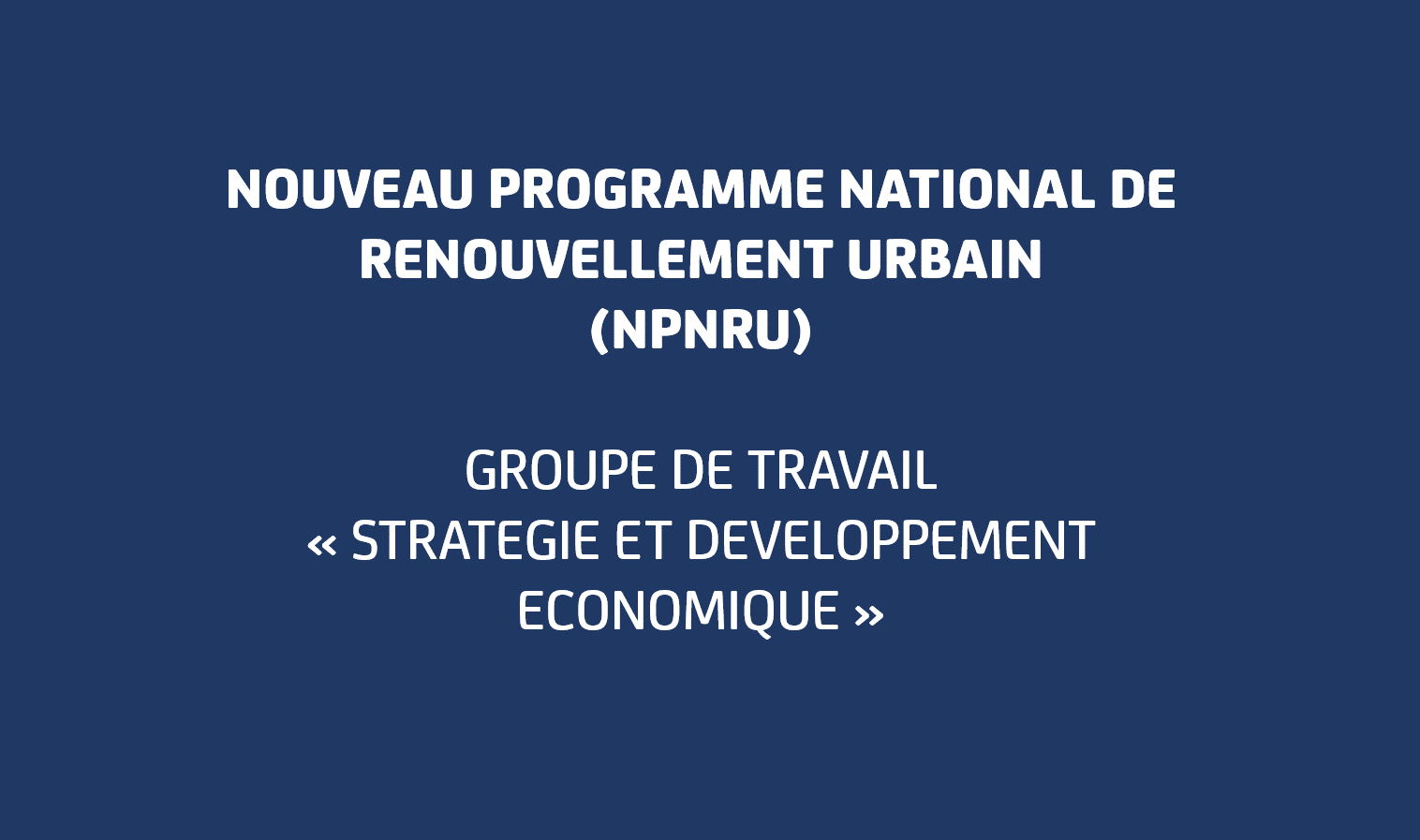 GUILLAUME ROUZIES AU GROUPE DE TRAVAIL DU PROJET DE RENOUVELLEMENT URBAIN A TOULOUSE