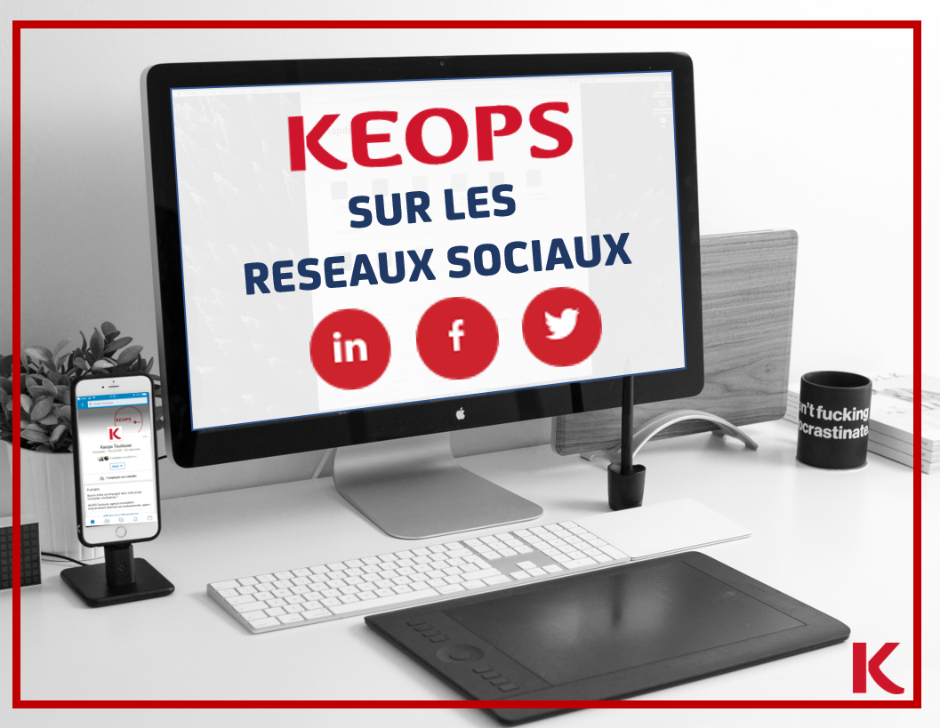 KEOPS TOULOUSE PRESENT SUR LES RESEAUX SOCIAUX