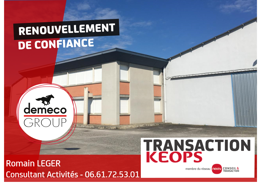 DEMECO GROUP REITERE SA CONFIANCE A KEOPS TOULOUSE