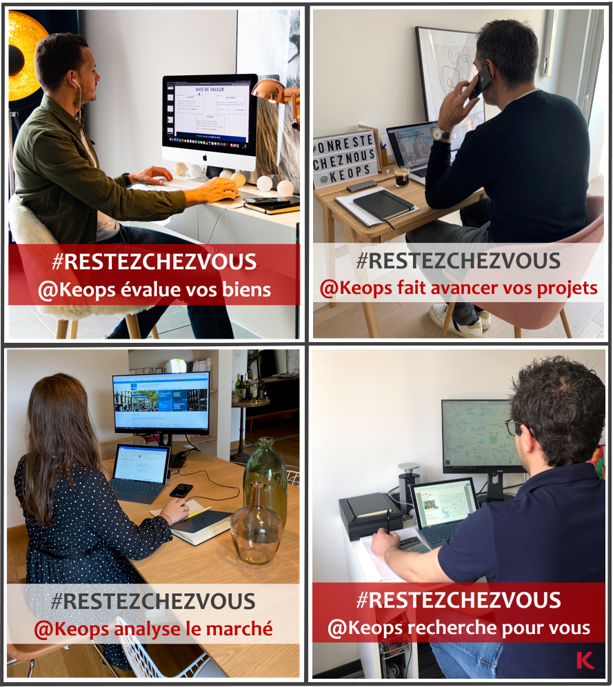 MEME CONFINÉE, L'EQUIPE KEOPS TOULOUSE TRAVAILLE VOS PROJETS IMMOBILIERS D'ENTREPRISE