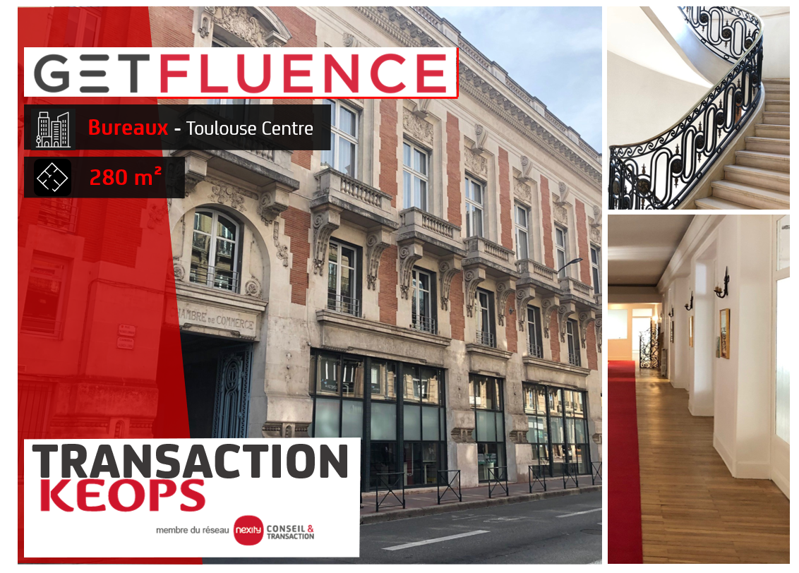 DES BUREAUX AU COEUR DE TOULOUSE POUR GETFLUENCE