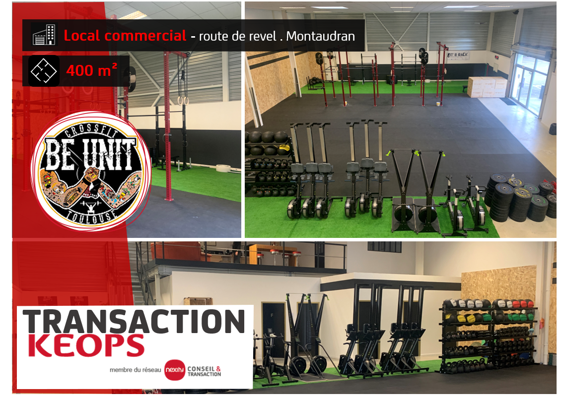 KEOPS TOULOUSE ACCOMPAGNE LA SALLE DE SPORT BE UNIT CROSSFIT