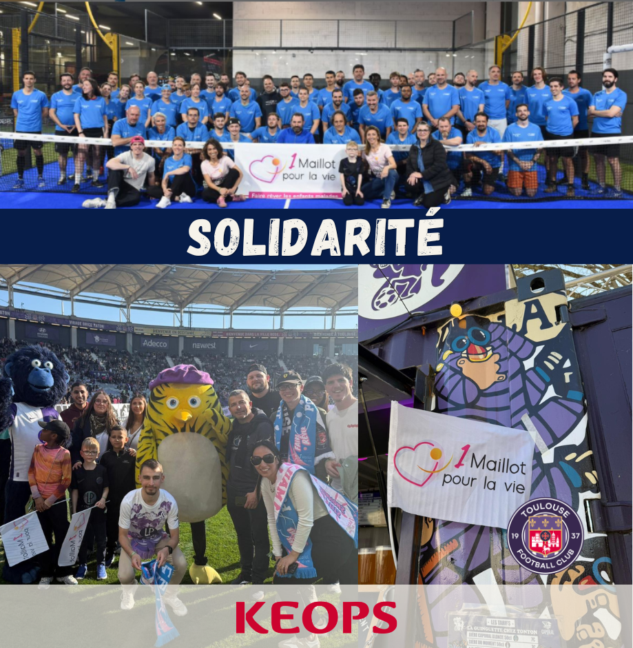 KEOPS Toulouse renouvelle son engagement auprès de 1 Maillot Pour La Vie